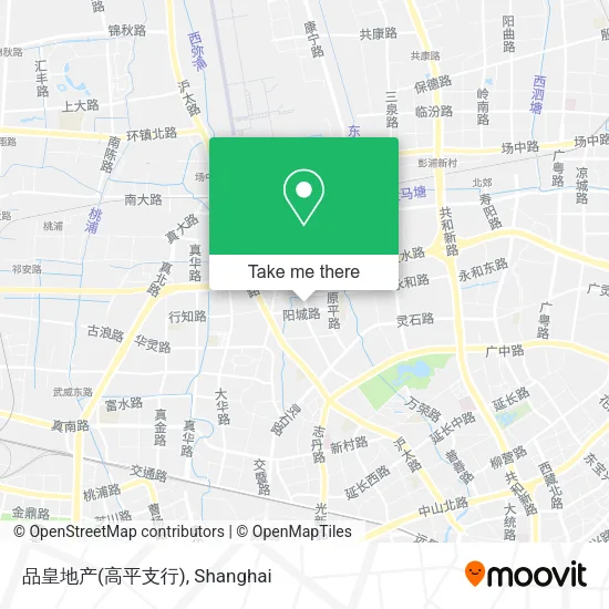 品皇地产(高平支行) map