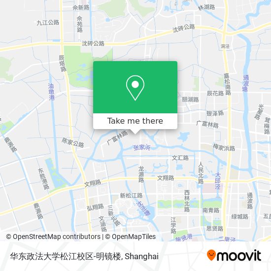 华东政法大学松江校区-明镜楼 map