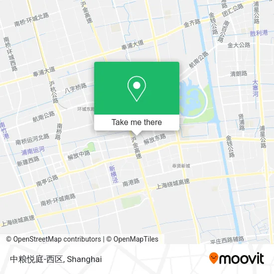 中粮悦庭-西区 map