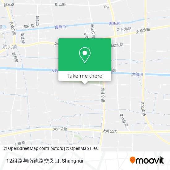 12组路与南德路交叉口 map