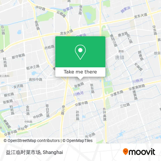 益江临时菜市场 map