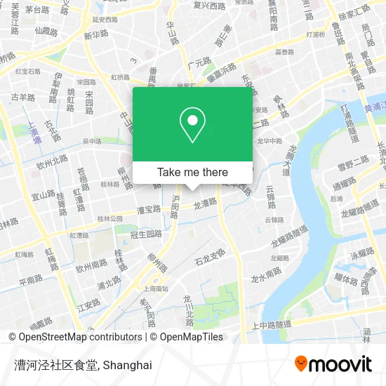 漕河泾社区食堂 map