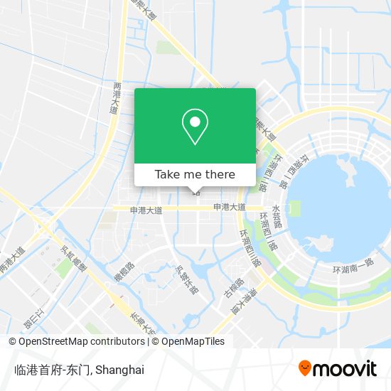 临港首府-东门 map