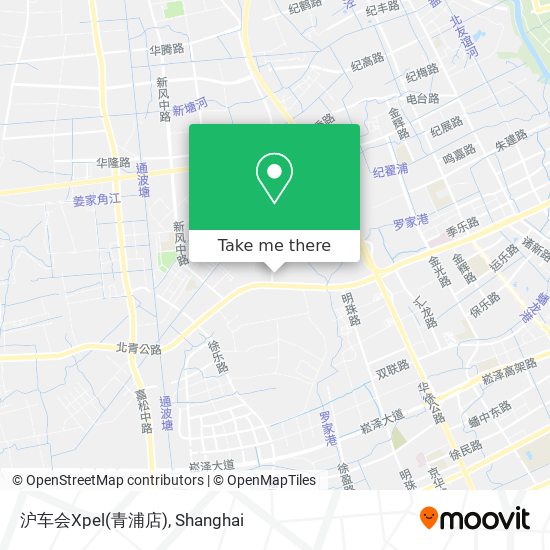 沪车会Xpel(青浦店) map