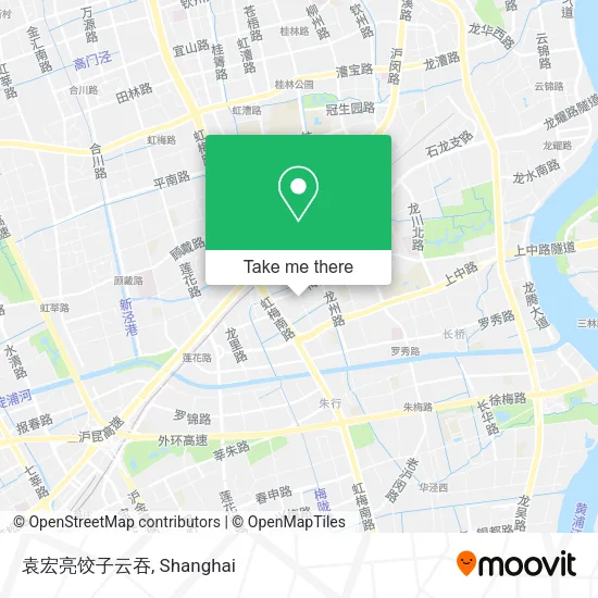袁宏亮饺子云吞 map