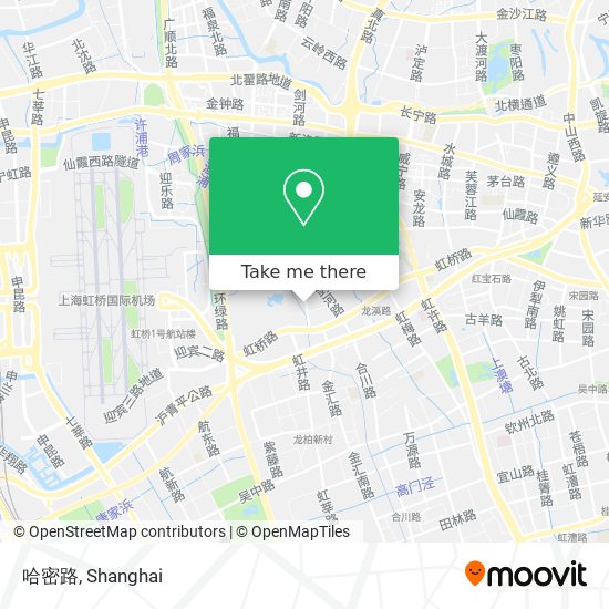 哈密路 map