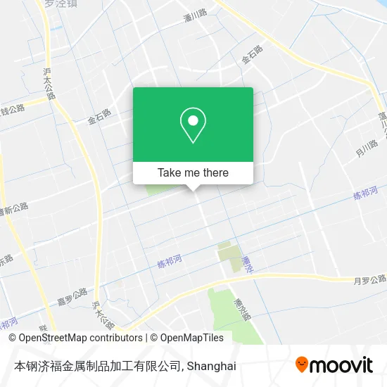 本钢济福金属制品加工有限公司 map