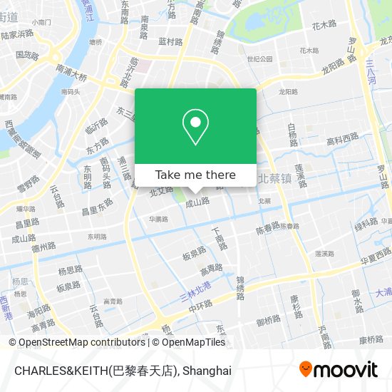 CHARLES&KEITH(巴黎春天店) map