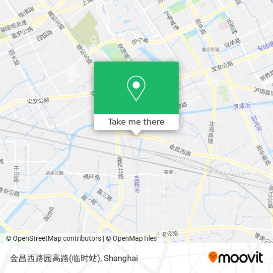 金昌西路园高路(临时站) map