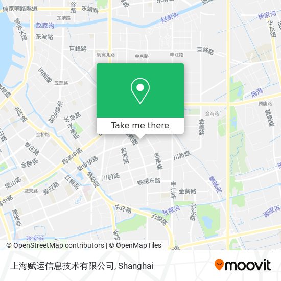 上海赋运信息技术有限公司 map