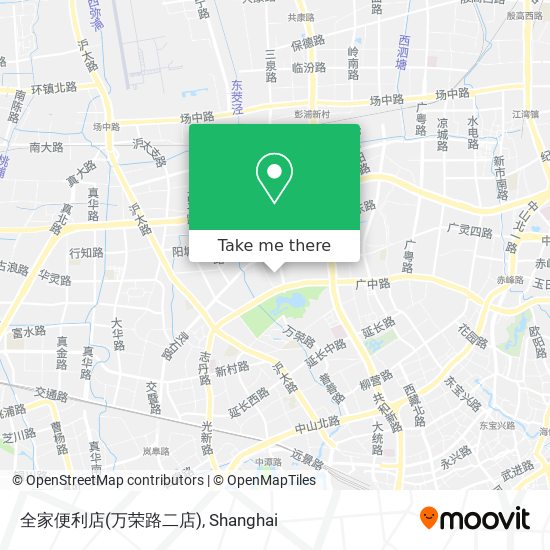 全家便利店(万荣路二店) map