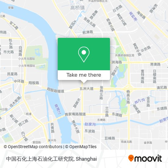 中国石化上海石油化工研究院 map