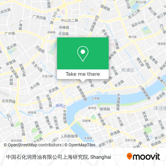 中国石化润滑油有限公司上海研究院 map