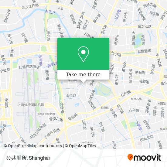 公共厕所 map