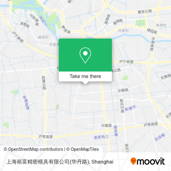 上海裕富精密模具有限公司(华丹路) map