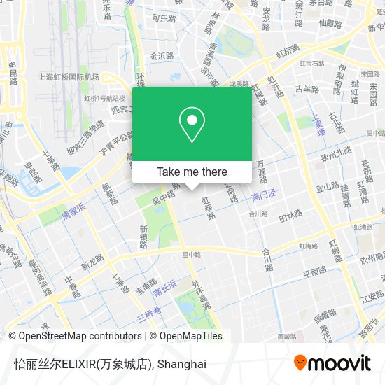 怡丽丝尔ELIXIR(万象城店) map