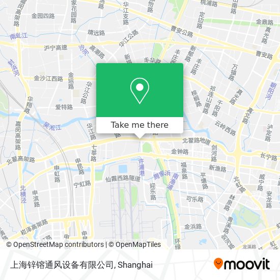 上海锌镕通风设备有限公司 map