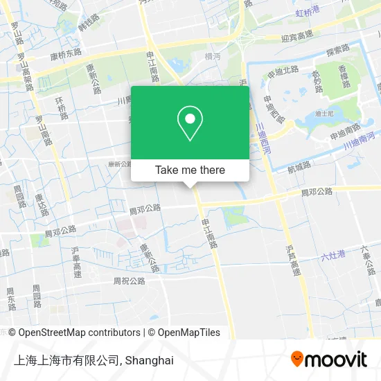上海上海市有限公司 map