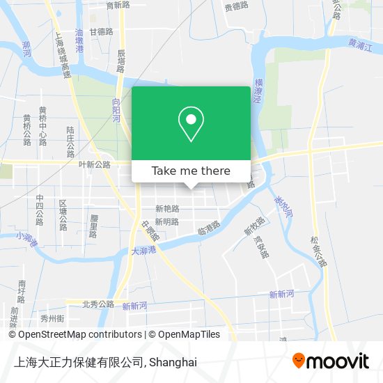 上海大正力保健有限公司 map