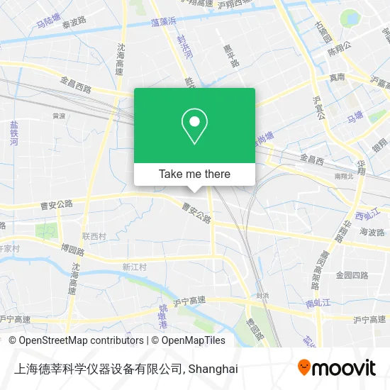 上海德莘科学仪器设备有限公司 map