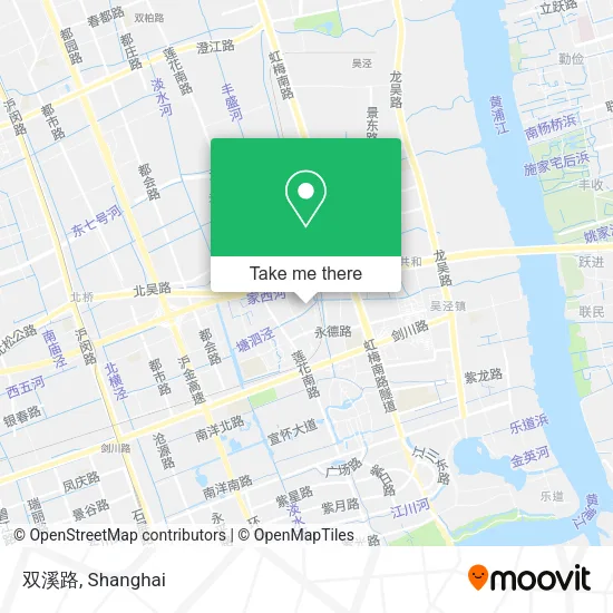 双溪路 map
