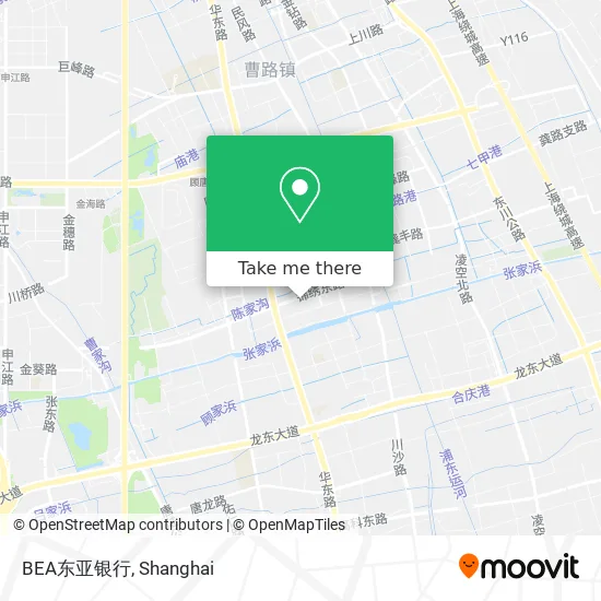 BEA东亚银行 map