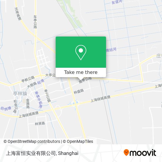 上海富恒实业有限公司 map