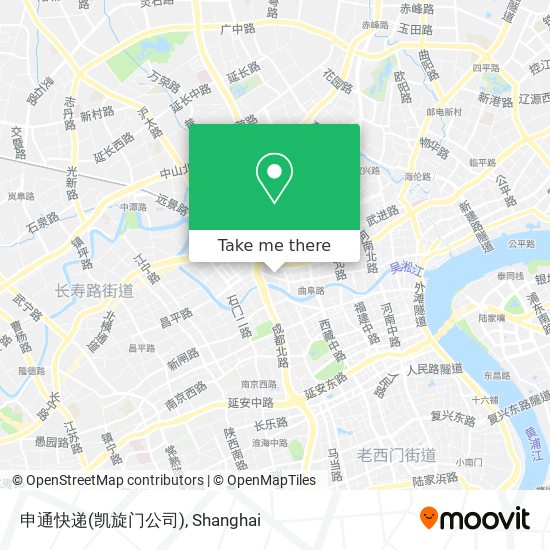 申通快递(凯旋门公司) map