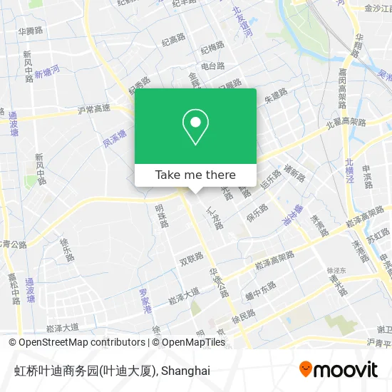 虹桥叶迪商务园(叶迪大厦) map