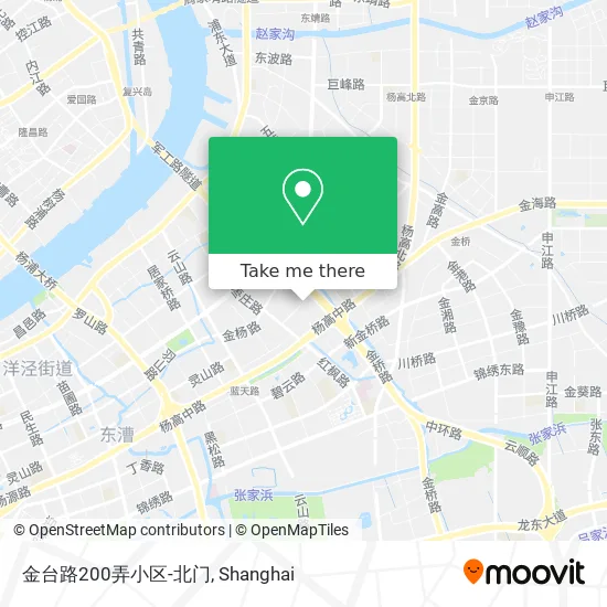 金台路200弄小区-北门 map
