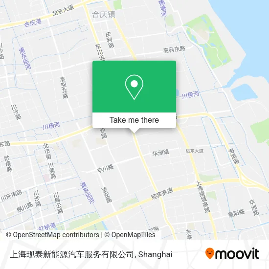 上海现泰新能源汽车服务有限公司 map