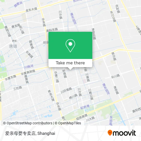 爱亲母婴专卖店 map