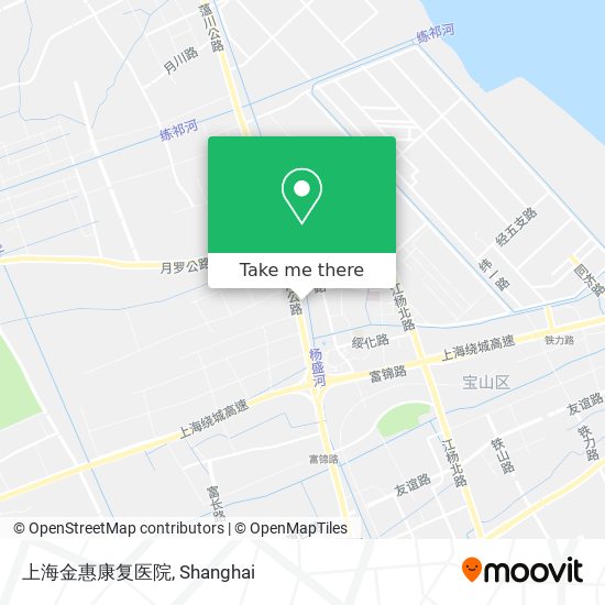 上海金惠康复医院 map