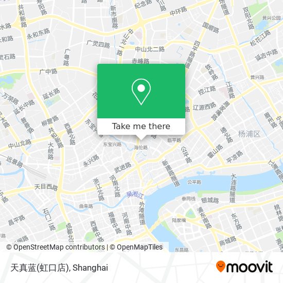 天真蓝(虹口店) map