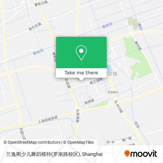 兰逸阁少儿舞蹈模特(罗南路校区) map
