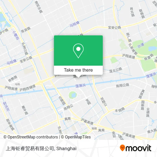 上海钜睿贸易有限公司 map