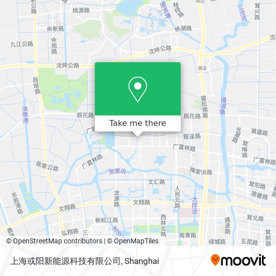 上海或阳新能源科技有限公司 map