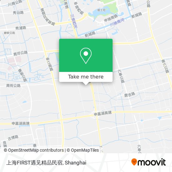 上海FIRST遇见精品民宿 map
