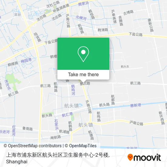 上海市浦东新区航头社区卫生服务中心-2号楼 map
