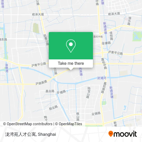 泷湾苑人才公寓 map
