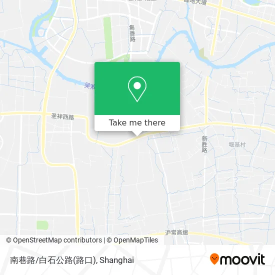 南巷路/白石公路(路口) map