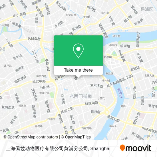 上海佩兹动物医疗有限公司黄浦分公司 map