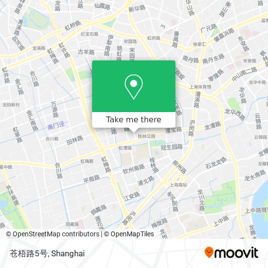 How To Get To 苍梧路5号in 虹梅路街道by Bus Or Metro Moovit