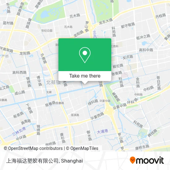 上海福达塑胶有限公司 map