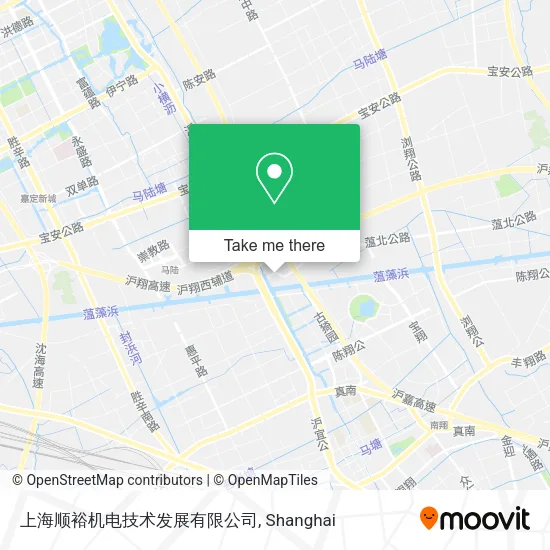 上海顺裕机电技术发展有限公司 map
