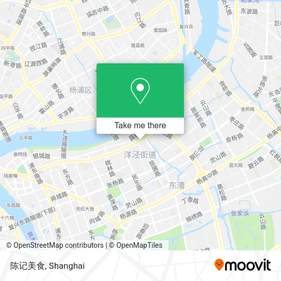 陈记美食 map
