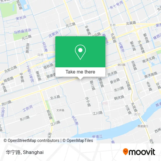 华宁路 map