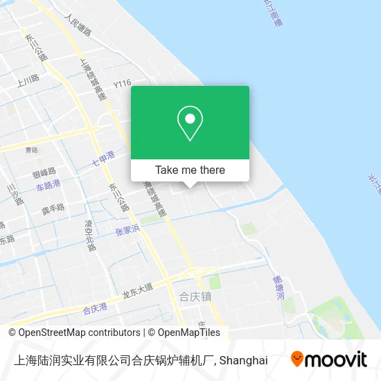 上海陆润实业有限公司合庆锅炉辅机厂 map