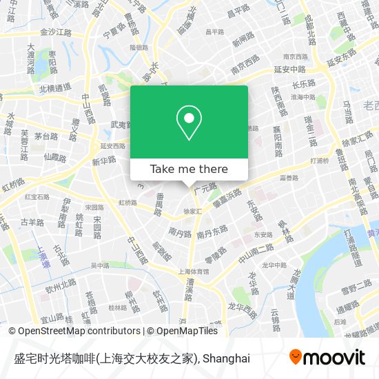 盛宅时光塔咖啡(上海交大校友之家) map