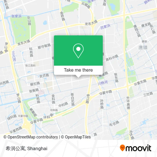 希润公寓 map